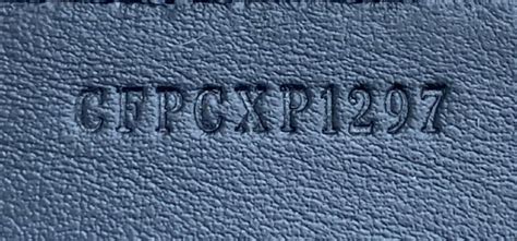 how to read burberry serial number